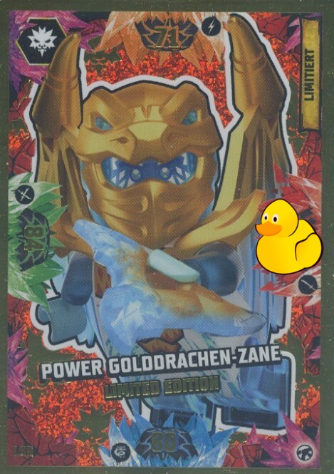 LEGO Ninjago Serie 8 Next Level | #LE05 Power Golddrachen-Zane
