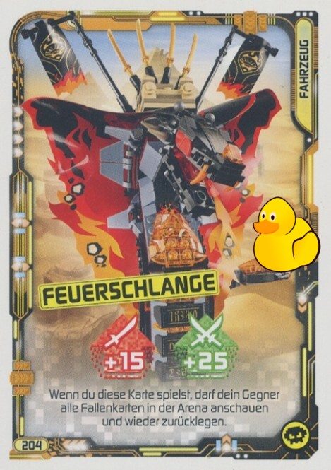LEGO Ninjago Serie 5 | #204 Feuerschlange 