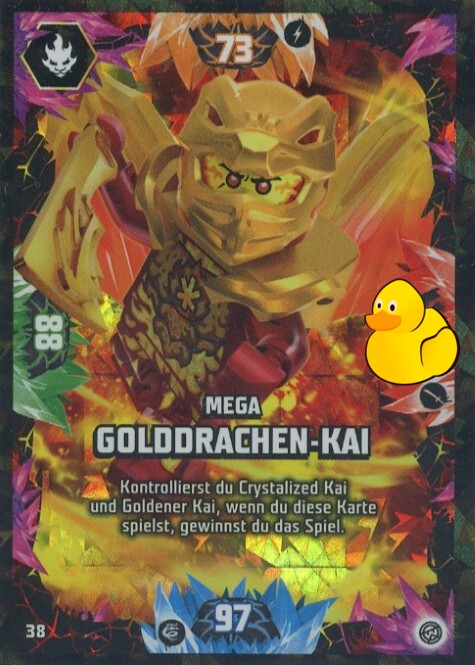 LEGO Ninjago Serie 8 | #038 Mega Golddrachen-Kai