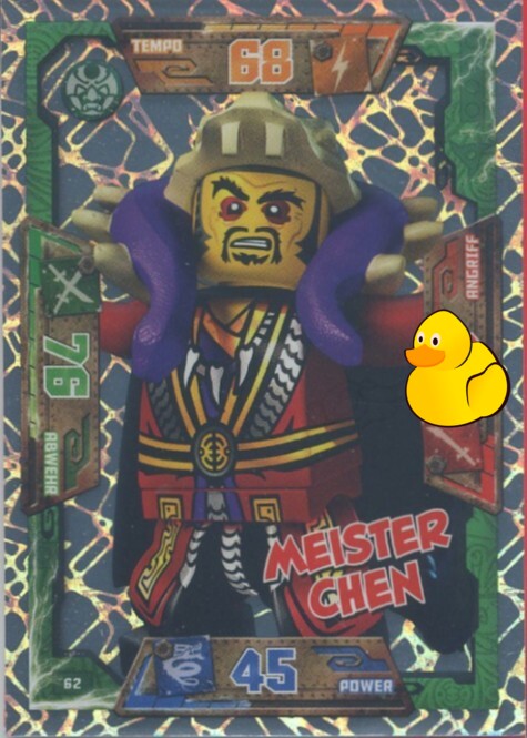 LEGO Ninjago Serie 1 | #062 Meister Chen