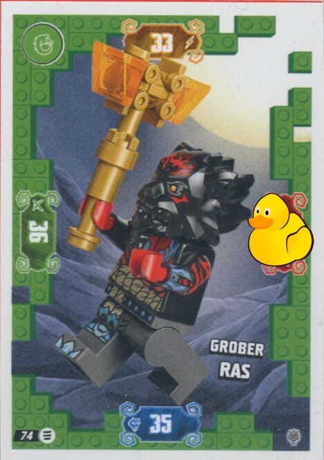 LEGO Ninjago Serie 11 | #074 Grober Ras