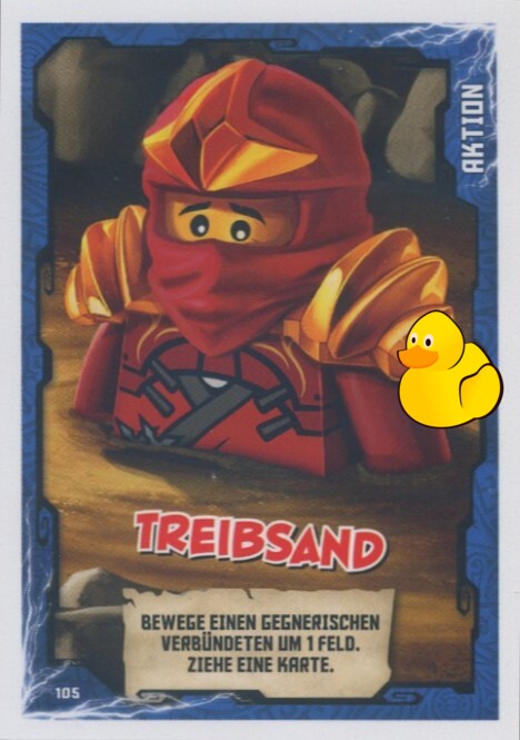 LEGO Ninjago Serie 1 | #105 Treibsand