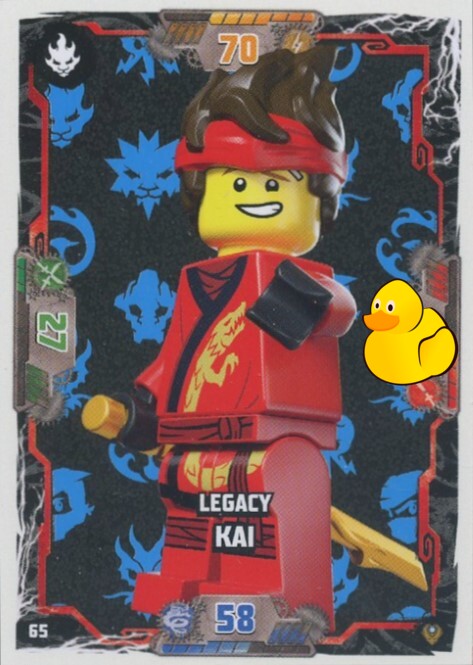 LEGO Ninjago Serie 9 Next Level  | #065 Legacy Kai