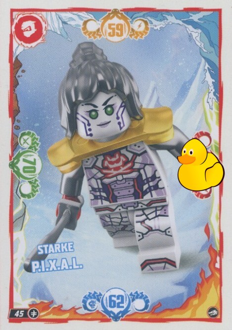 LEGO Ninjago Serie 10 |  #045 Starke P.I.X.A.L.