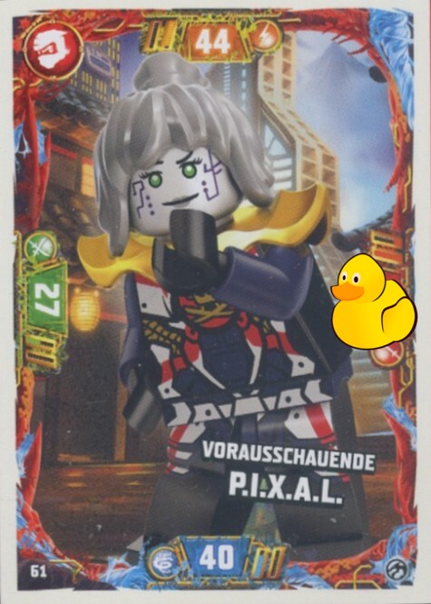 LEGO Ninjago Serie 7 | #061 Vorausschauende  P.I.X.A.L.