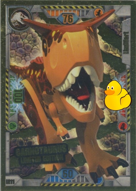 LEGO Jurassic World Serie 1 | #LE11 Carnotaurus