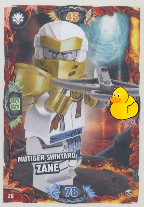 LEGO Ninjago Serie 6 | #026 Mutiger Shintaro Zane 