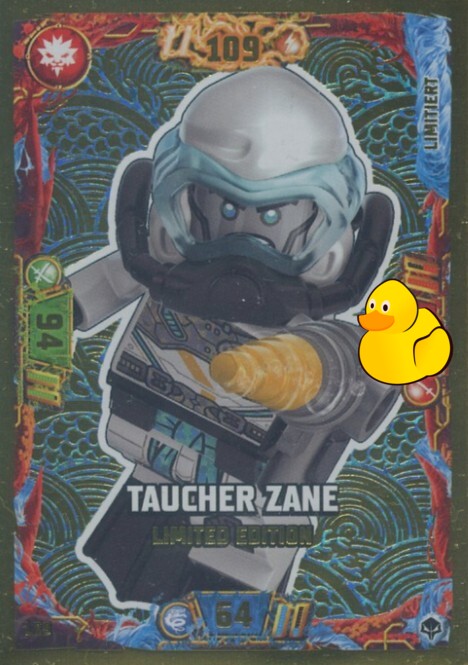 LEGO Ninjago Serie 7 Next Level | #LE09 Taucher Zane 