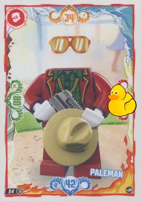 LEGO Ninjago Serie 10 |  #054 Paleman