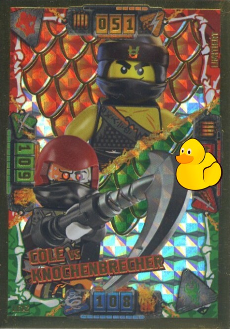 LEGO Ninjago Serie 4 | #LE012 Cole vs Knochenbrecher 