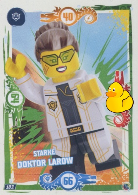 LEGO Ninjago Serie 9 | #103 Starke Doktor LaRow