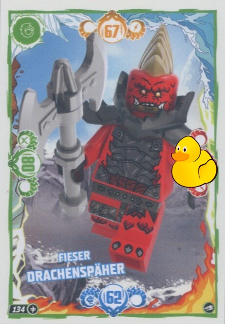LEGO Ninjago Serie 10 |  #134 Fieser Drachenspäher