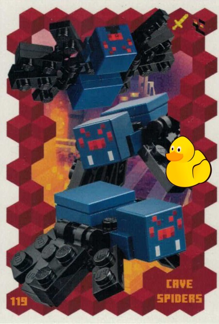 LEGO Minecraft Serie 3 | #119 Cave Spiders