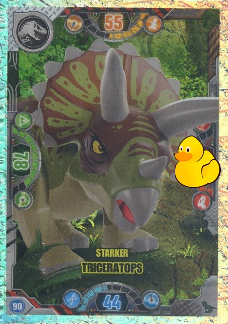 LEGO Jurassic World Serie 2 | #090 (Twin) Starker Triceratops