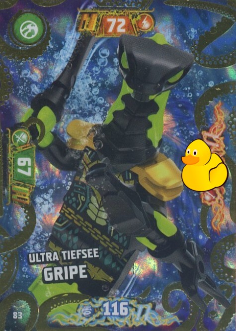 LEGO Ninjago Serie 7 Next Level | #083 Ultra Tiefsee Gripe