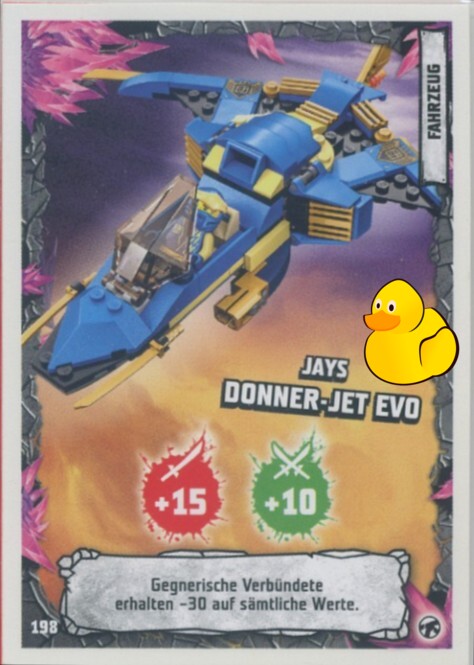 LEGO Ninjago Serie 8 Next Level | #198 Jays Donner-Jet EVO