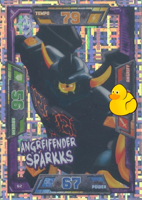 LEGO Nexo Knights Serie 1 | #062 Angreifender Sparkks