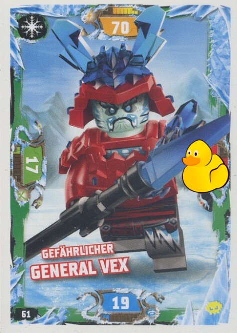 LEGO Ninjago Serie 5 Next Level | #061 Gefährlicher General Vex 