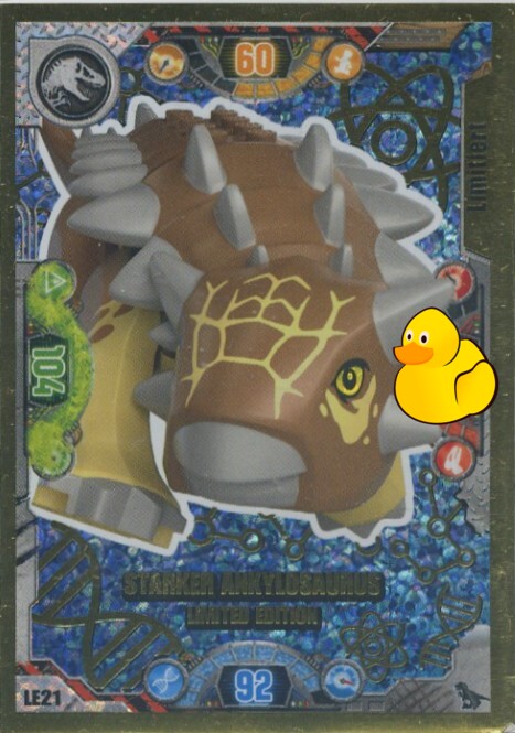 LEGO Jurassic World Serie 2 | #LE21 Starker Ankylosaurus