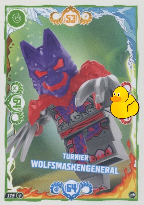 LEGO Ninjago Serie 10 |  #115 Turnier Wolfsmaskengeneral