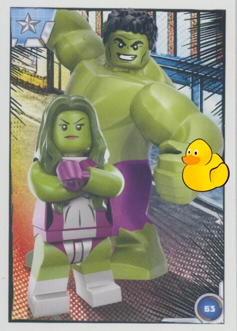 LEGO Avengers Serie 1 | #063 Duo She-Hulk & Hulk