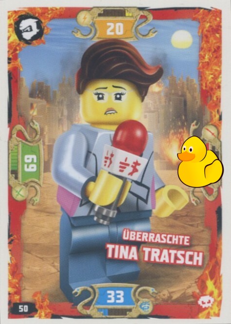 LEGO Ninjago Serie 5 | #050 Überraschte Tina Tratsch LEGO Ninjago Serie 5 | #050 Überraschte Tina Tratsch