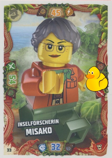 LEGO Ninjago Serie 6 Next Level | #033 Inselforscher Misako 