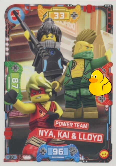 LEGO Ninjago Serie 5 Next Level | #030 Power Team Nya, Kai & Lloyd 