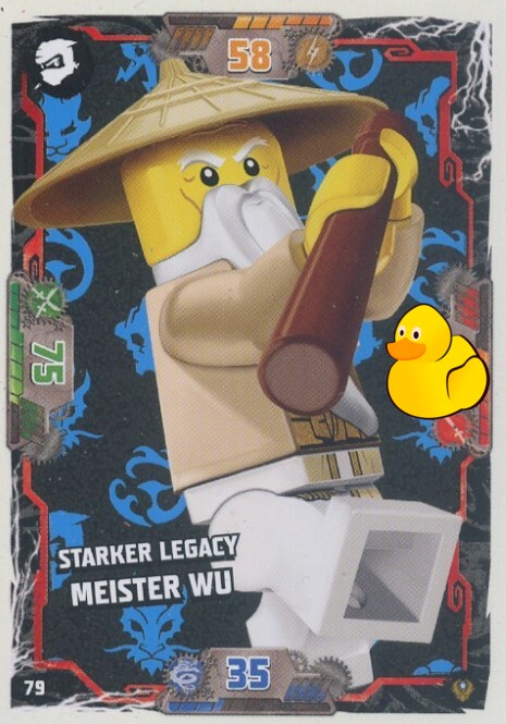 LEGO Ninjago Serie 9 Next Level  | #079 Starker Legacy Meister Wu