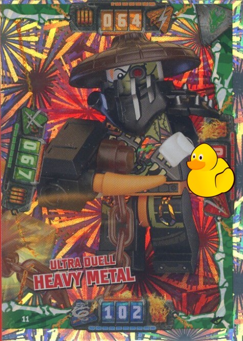 LEGO Ninjago Serie 4 | #011 Ultra Duell Heavy Metal