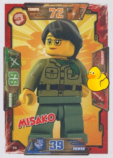 LEGO Ninjago Serie 1 | #034 Misako