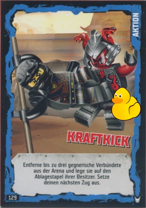 LEGO Ninjago Serie 3 | #129 Kraftkick LEGO Ninjago Serie 3 | #129 Kraftkick