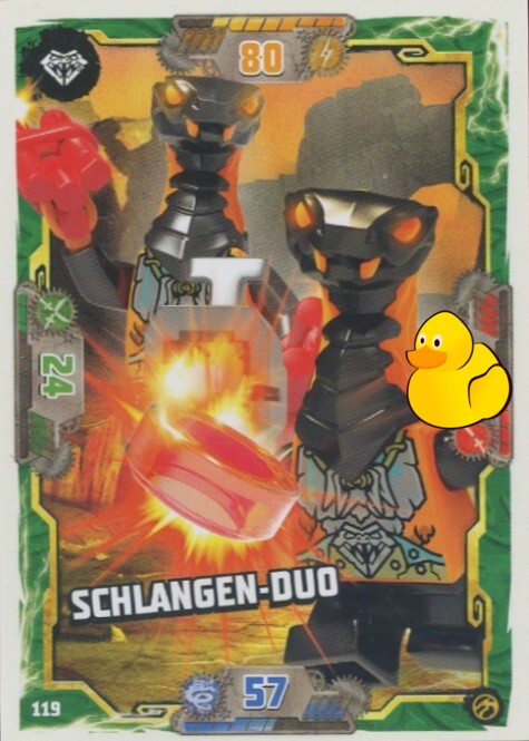 LEGO Ninjago Serie 7 | #119 Schlangen Duo