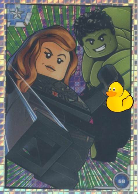 LEGO Avengers Serie 1 | #068 Comic Duo Black Widow & Hulk