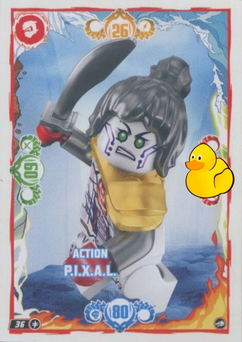 LEGO Ninjago Serie 10 |  #036 Action P.I.X.A.L.