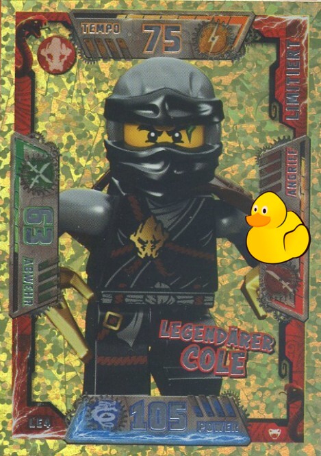LEGO Ninjago Serie 2 | #LE4 Legendärer Cole