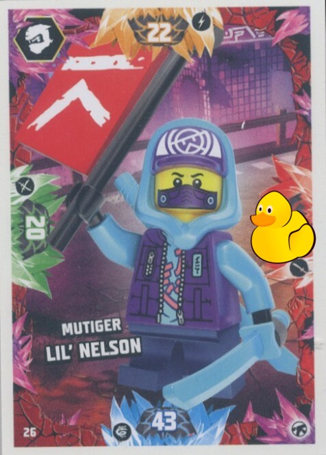 LEGO Ninjago Serie 8 Next Level | #026 Mutiger Lil‘ Nelson