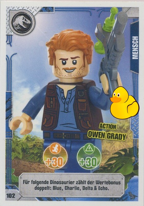 LEGO Jurassic World Serie 2 | #102 Action Owen Grady