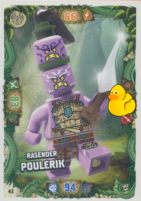 LEGO Ninjago Serie 6 Next Level | #042 Rasender PoulErik 