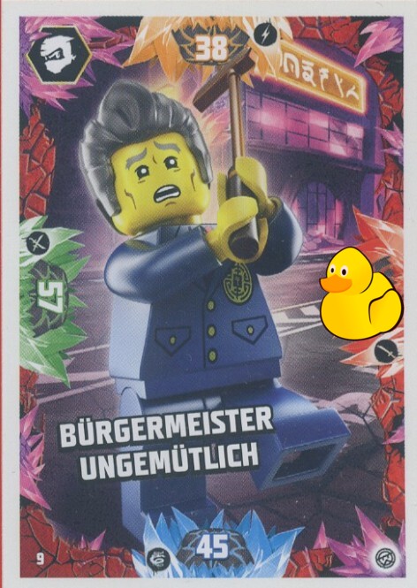 LEGO Ninjago Serie 8 | #009 Bürgermeister Ungemütlich