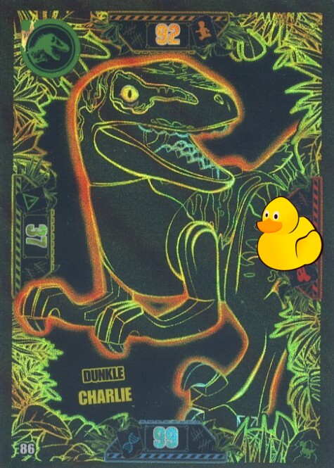 LEGO Jurassic World Serie 3 | #086 Dunkler Charlie