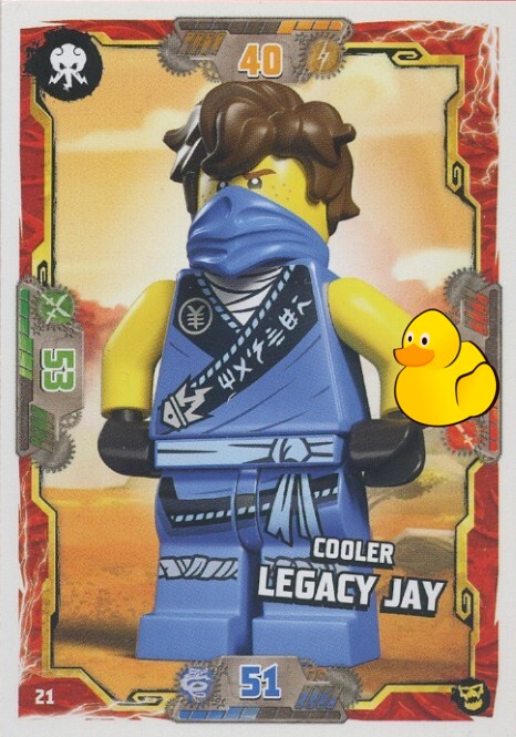 LEGO Ninjago Serie 6 Next Level | #021 Cooler Legacy Jay 