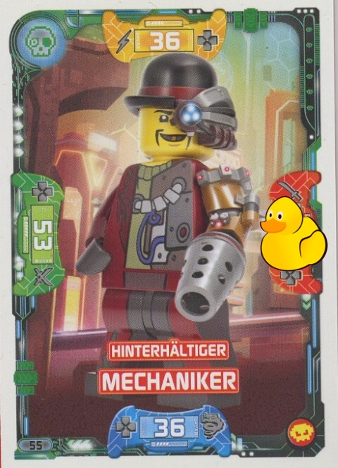 LEGO Ninjago Serie 5 Next Level | #055 Hinterhältiger Mechaniker 