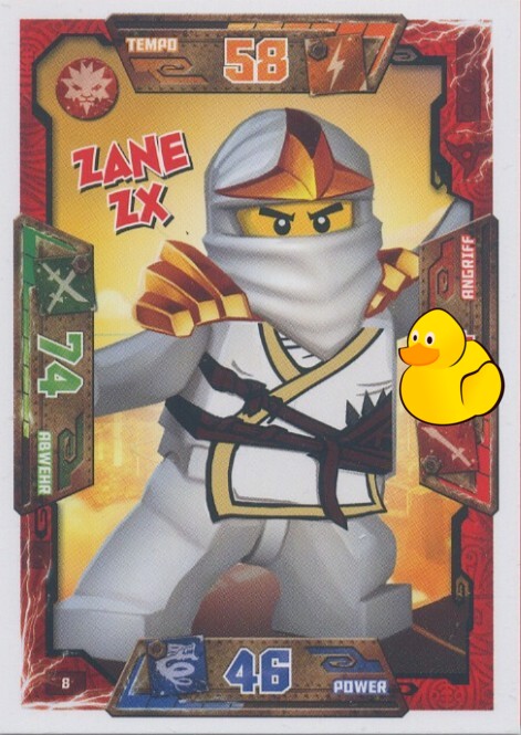 LEGO Ninjago Serie 1 | #008 Zane ZX