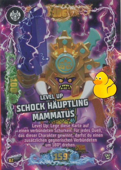 LEGO Ninjago Serie 6 Next Level | #082 Schock Häupt. Mammatus