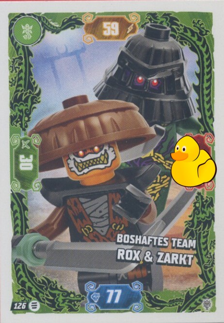 LEGO Ninjago Serie 11 | #126 Boshaftes Team Rox & Zarkt