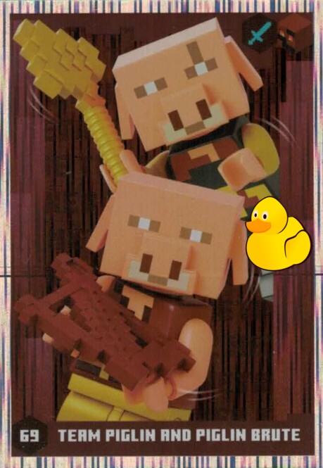 LEGO Minecraft Serie 3 | #069 Team Piglin and Piglin Brute