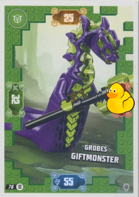 LEGO Ninjago Serie 11 | #076 Grobes Giftmonster