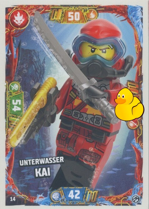 LEGO Ninjago Serie 7 | #014 Unterwasser Kai
