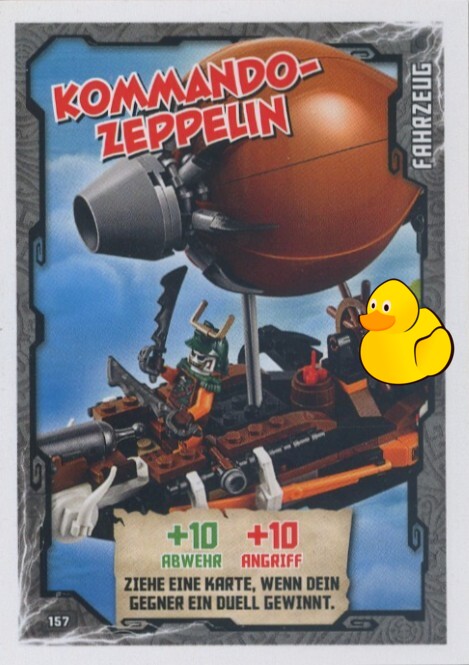 LEGO Ninjago Serie 1 | #157 Kommando-Zeppelin 